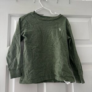 Polo by Ralph Lauren Forest Green Long Sleeve Tee